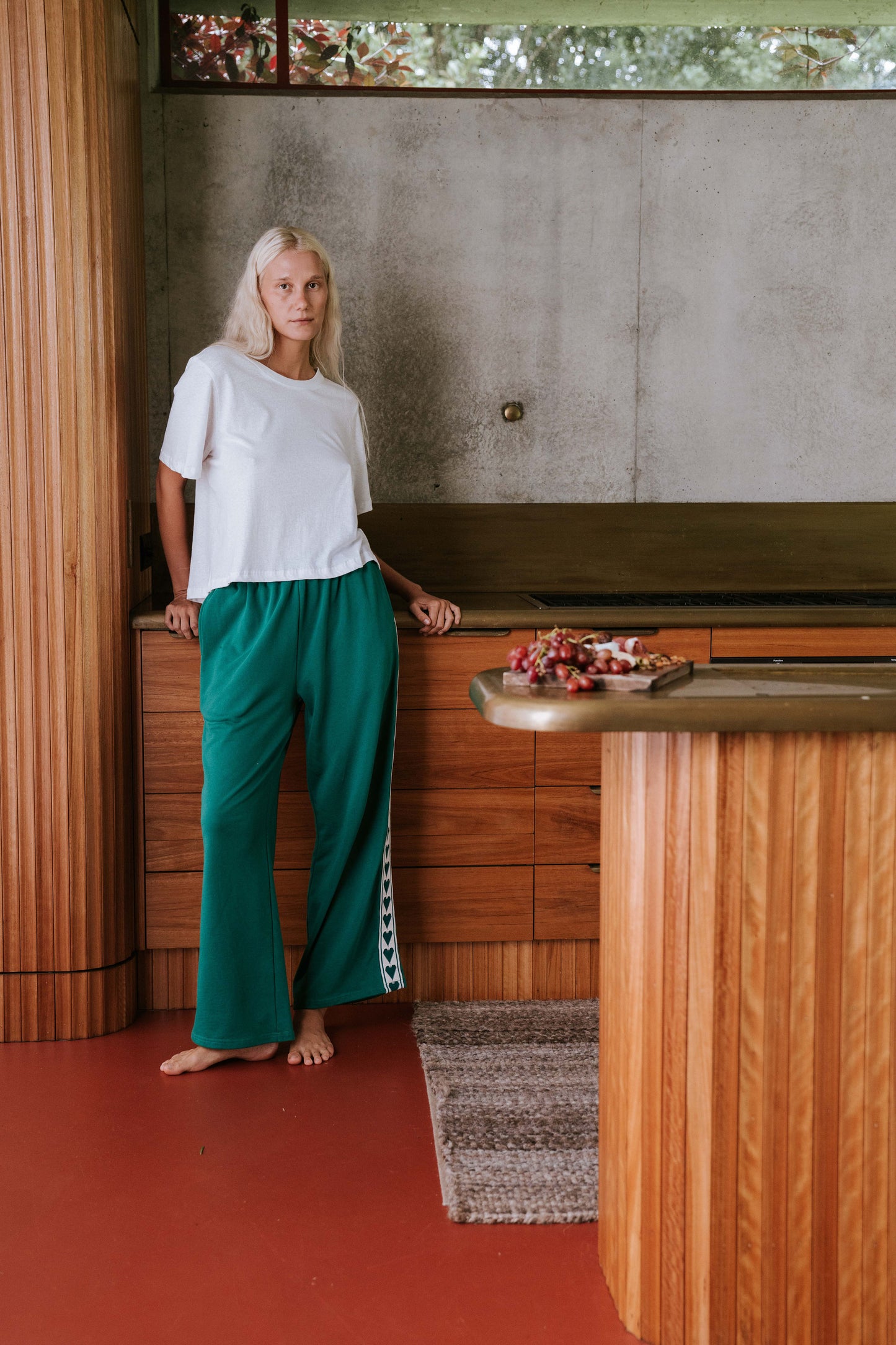 Racer Track Pant - Green