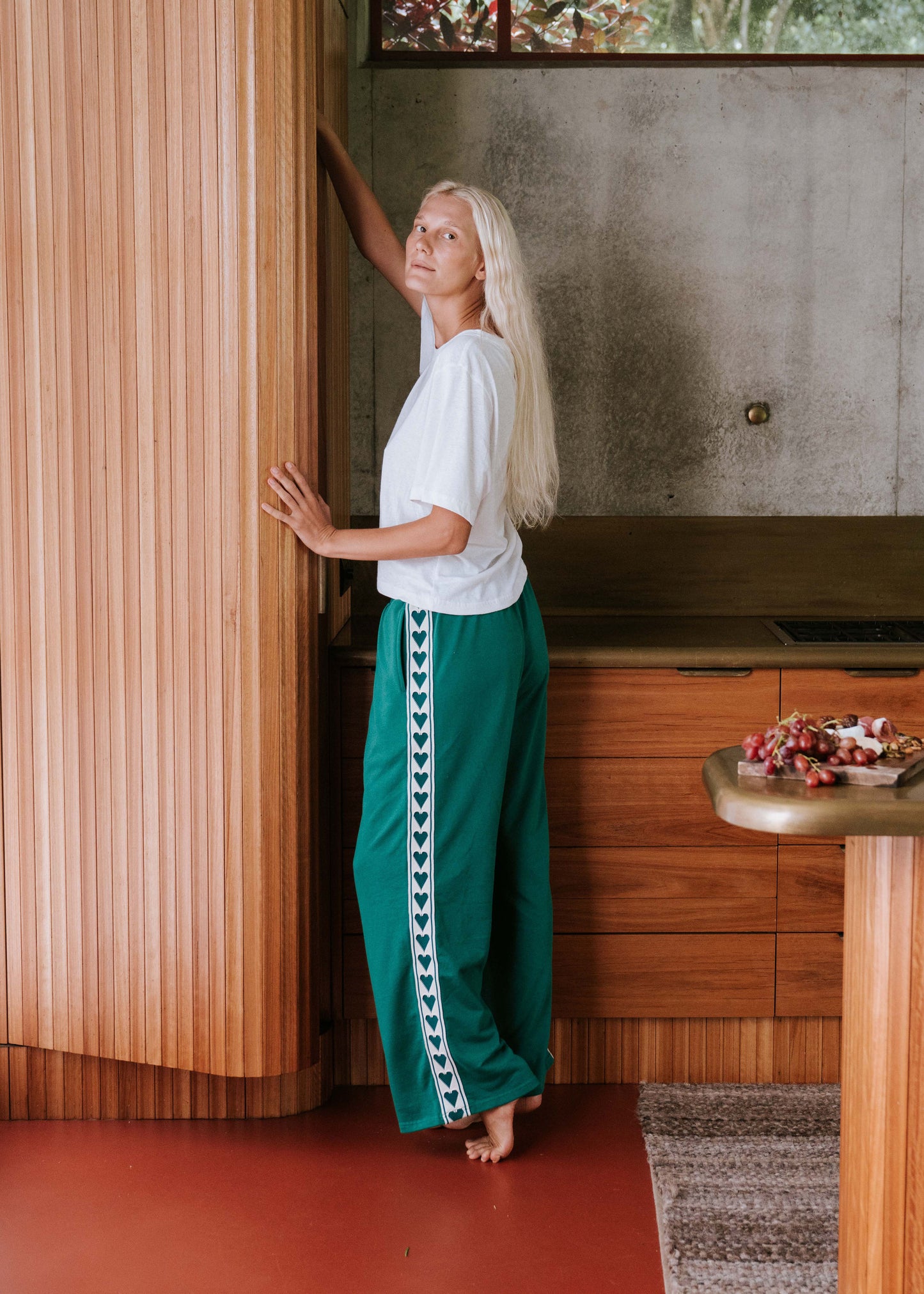 Racer Track Pant - Green