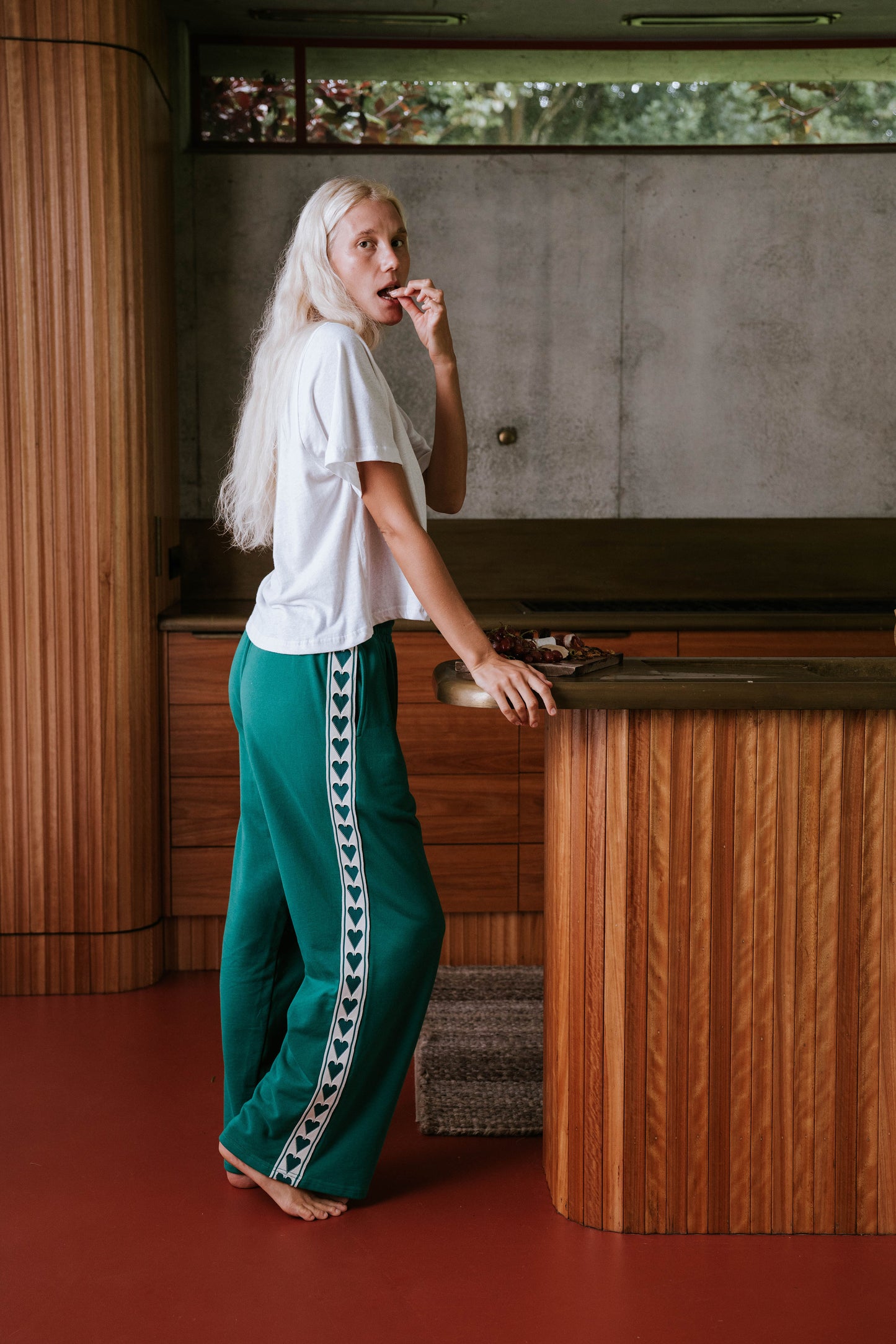 Racer Track Pant - Green