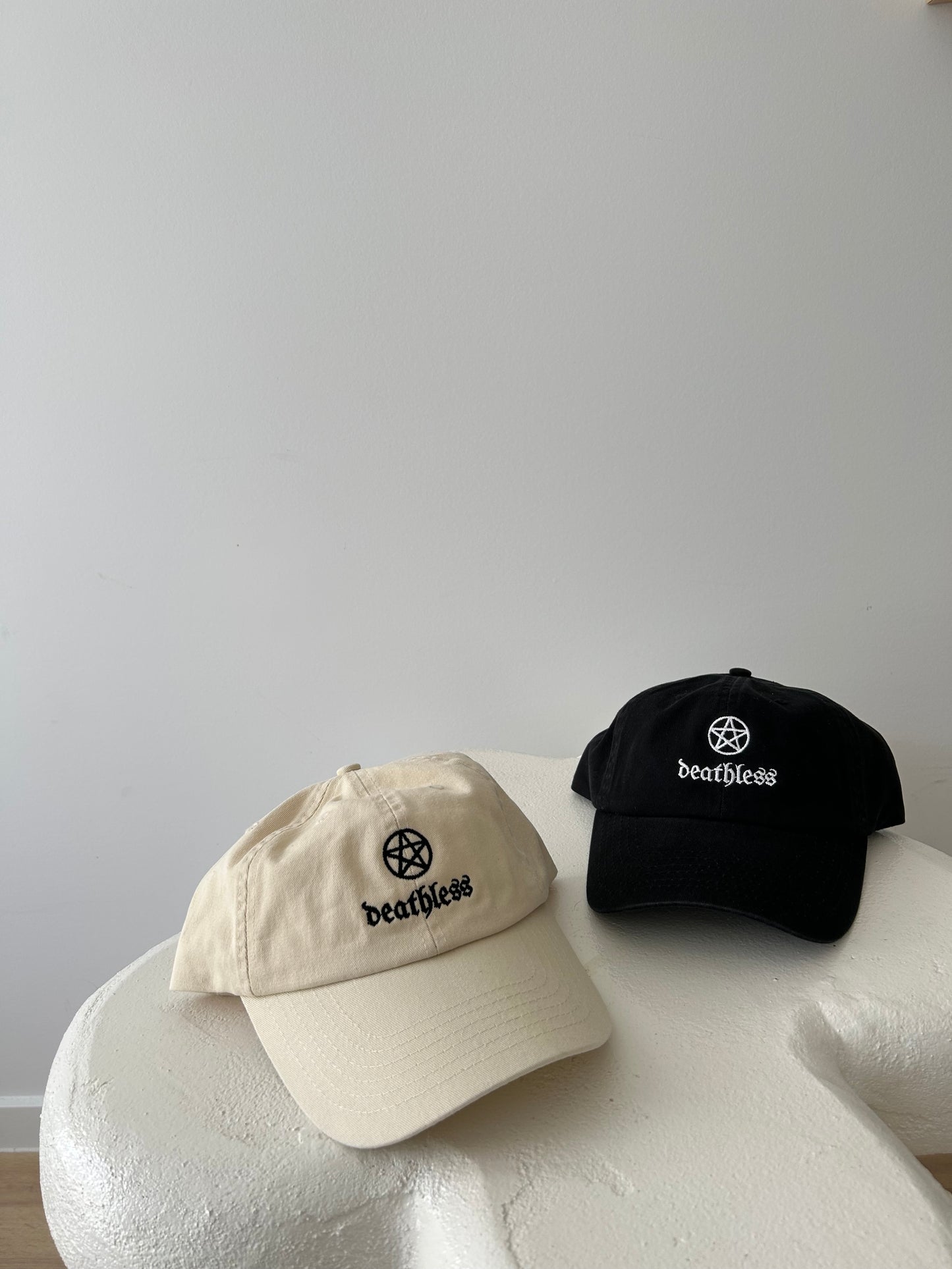 Near The Sea - Deathless - Pentagram Dad Hat