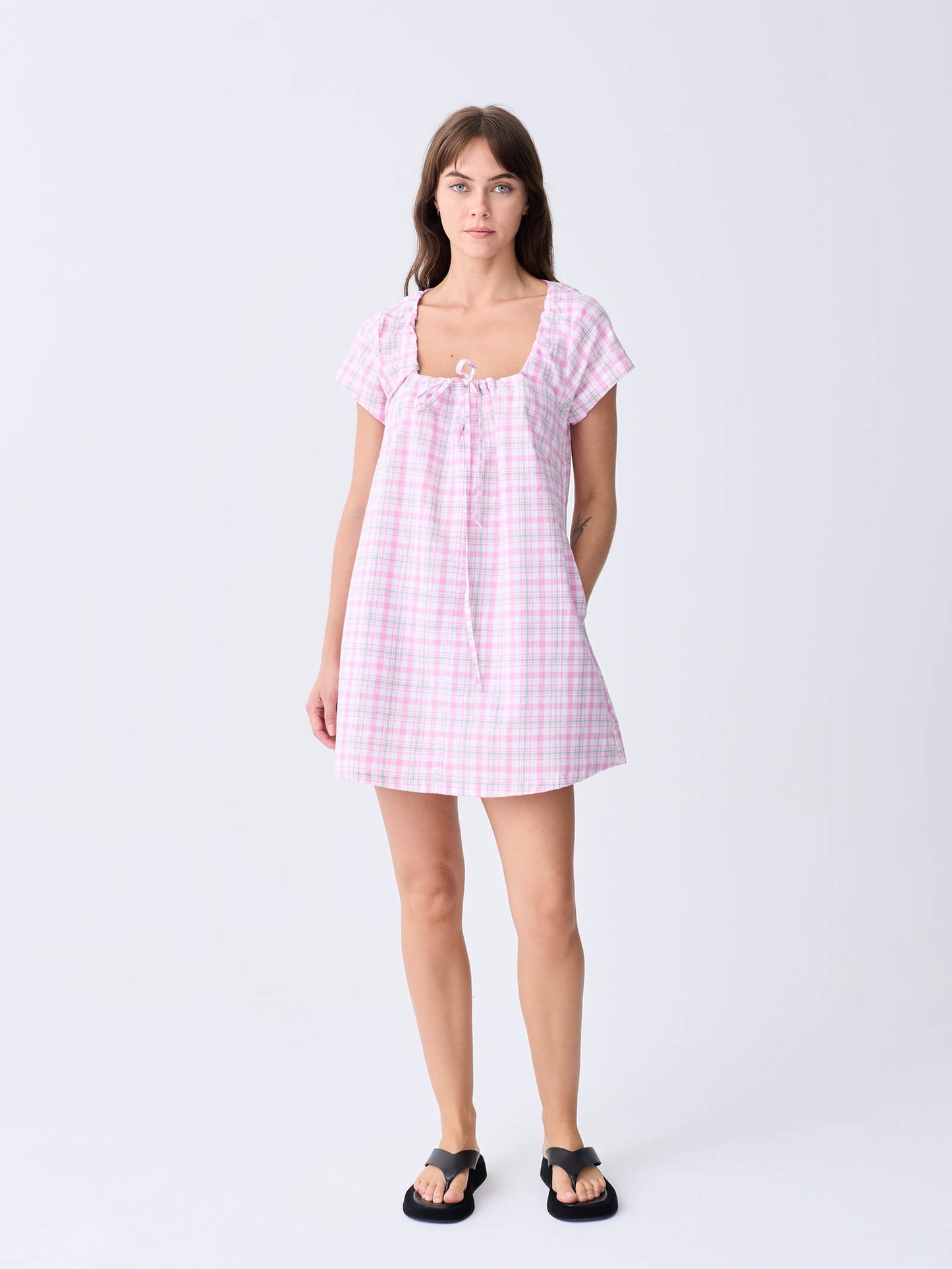 Cove Mini Dress - Pink