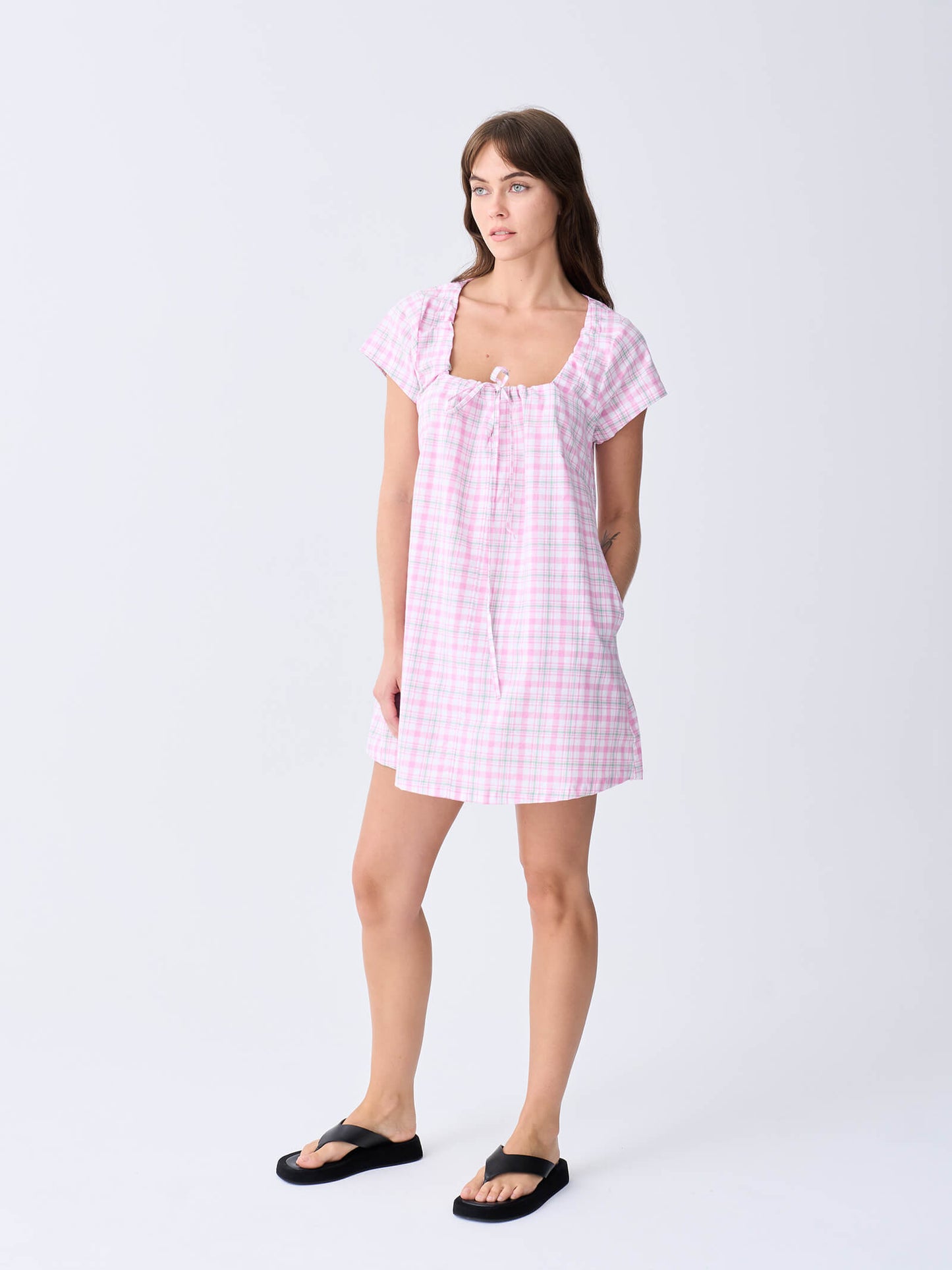 Cove Mini Dress - Pink