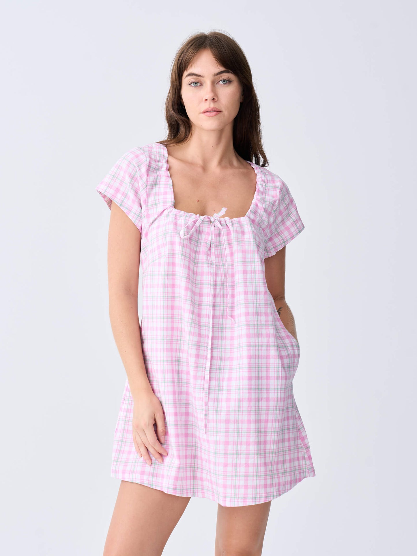 Cove Mini Dress - Pink