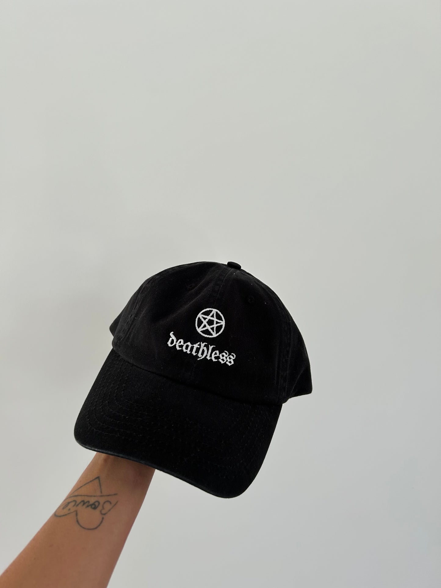 Near The Sea - Deathless - Pentagram Dad Hat