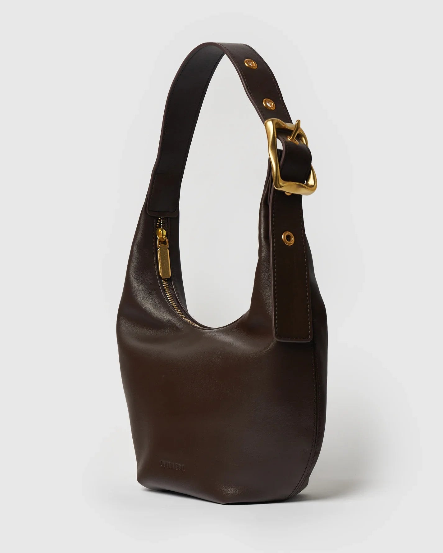 Brie Leon - Everyday Croissant Bag - Chocolate