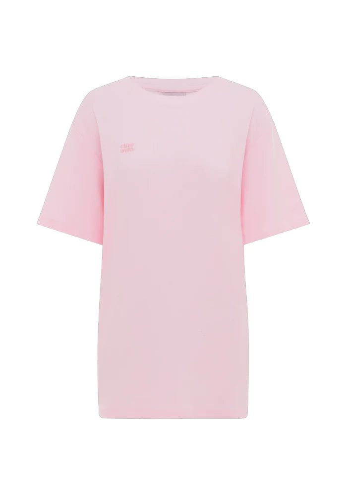 Ciao Ciao Vacation - Low Key Logo Tee - Pink
