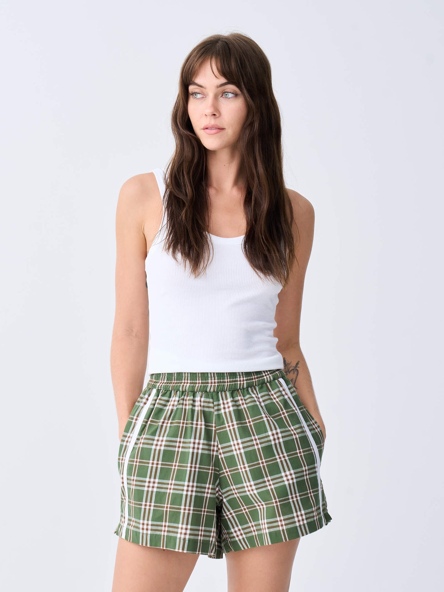 Racer Short - Forest Check