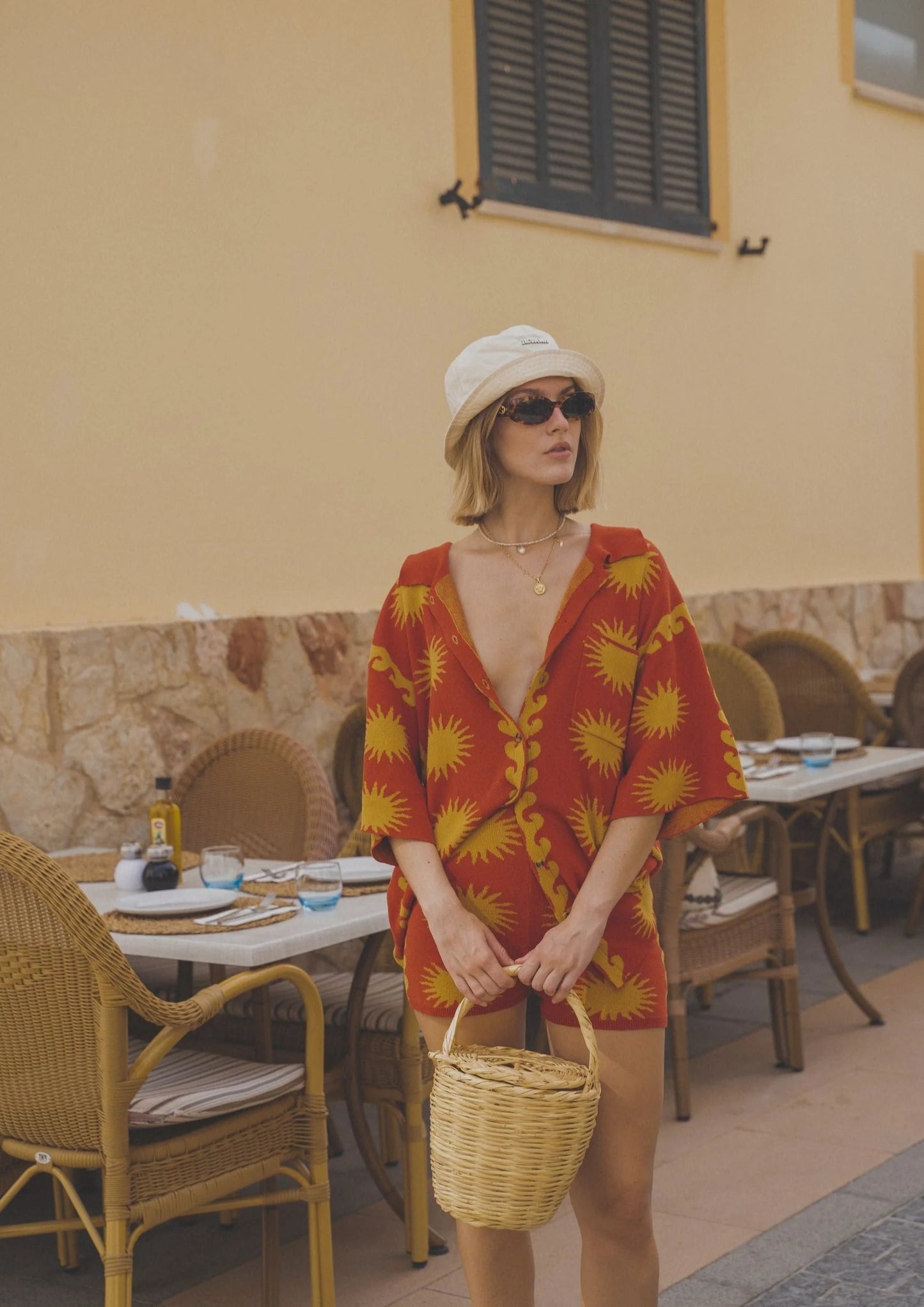 Ciao Ciao Vacation - Red Sun Shirt