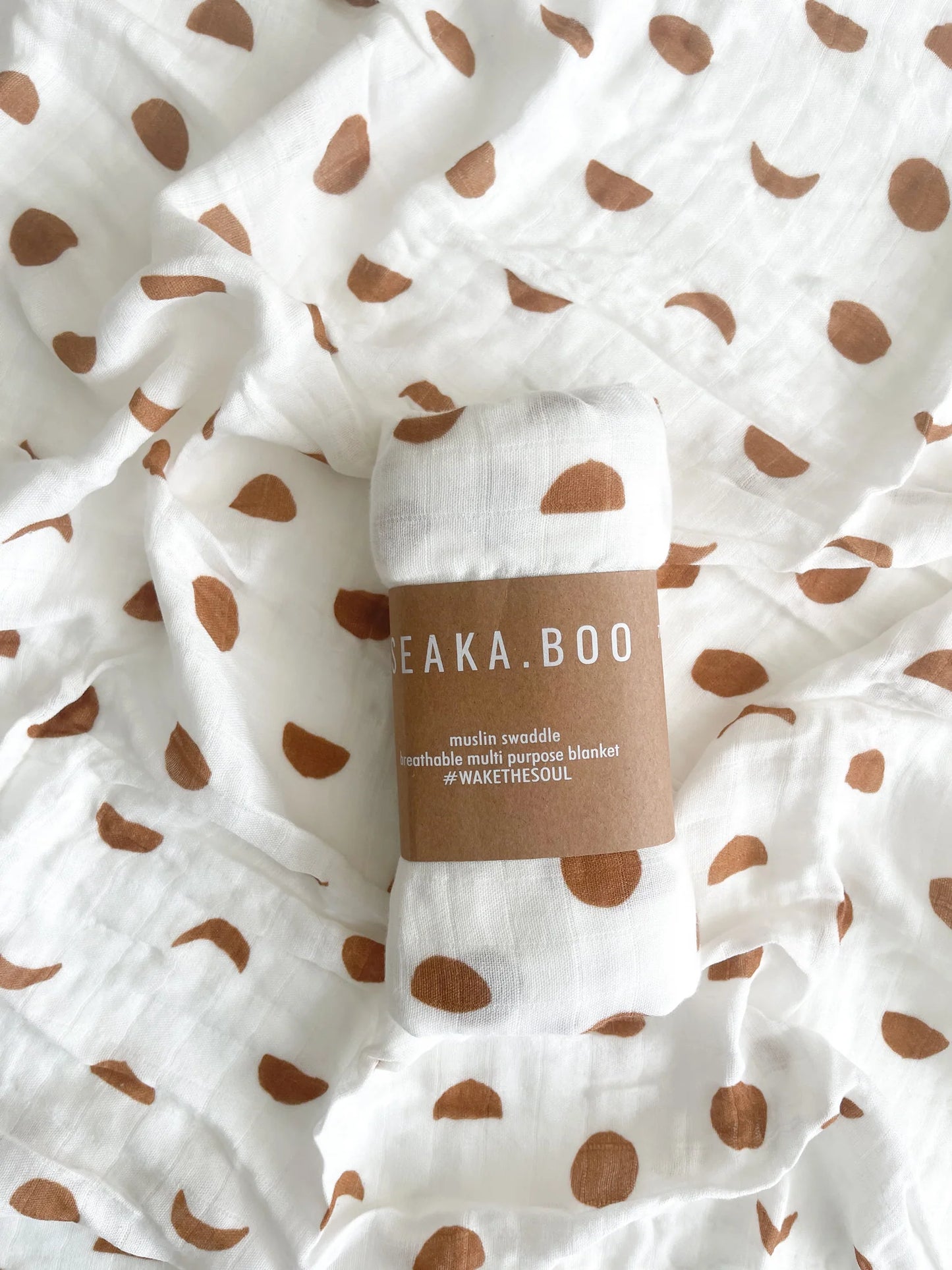 Seaka Boo - Swaddle - Moon