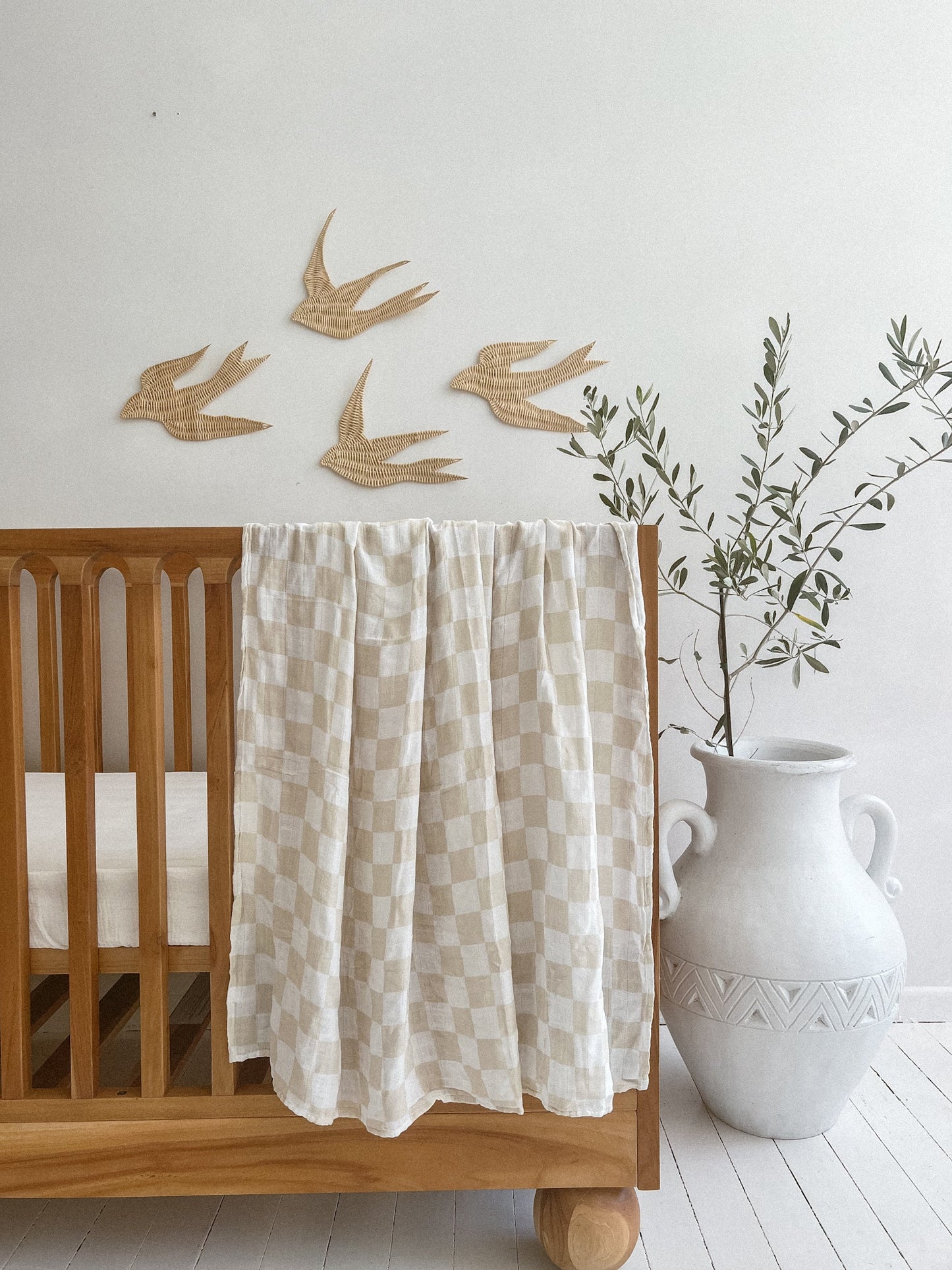 Seaka Boo - Swaddle - Tillie Check