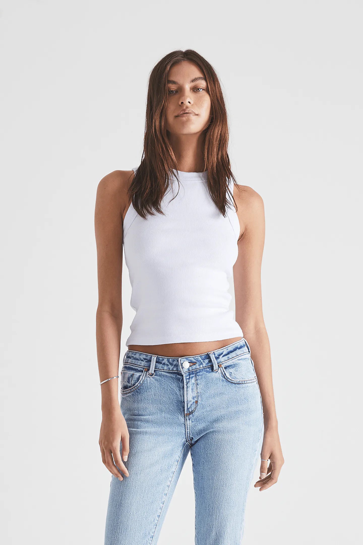 Neuw - Jonesy Singlet - White