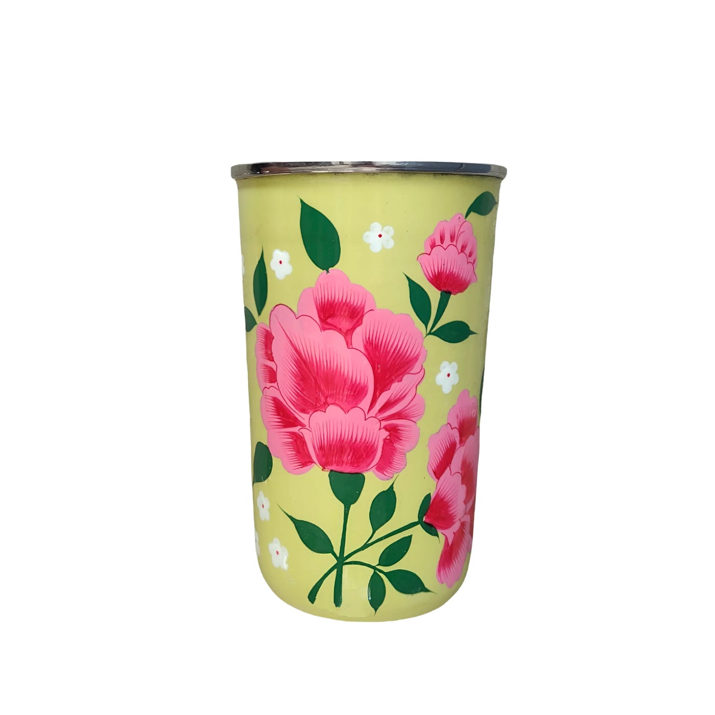 Picnic Folk - Large Tumbler - Bloom - Olive
