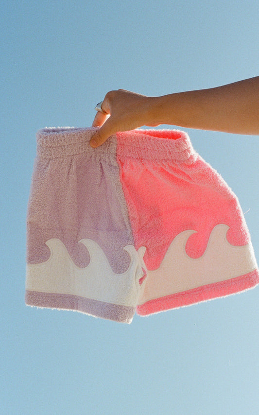 Spicy Dugong - Wave Shorts - Pink