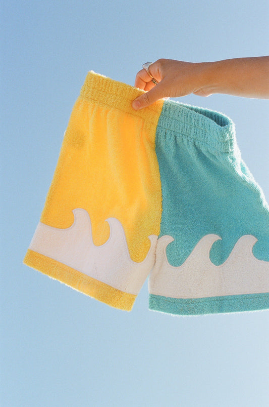 Spicy Dugong - Wave Shorts - Blue