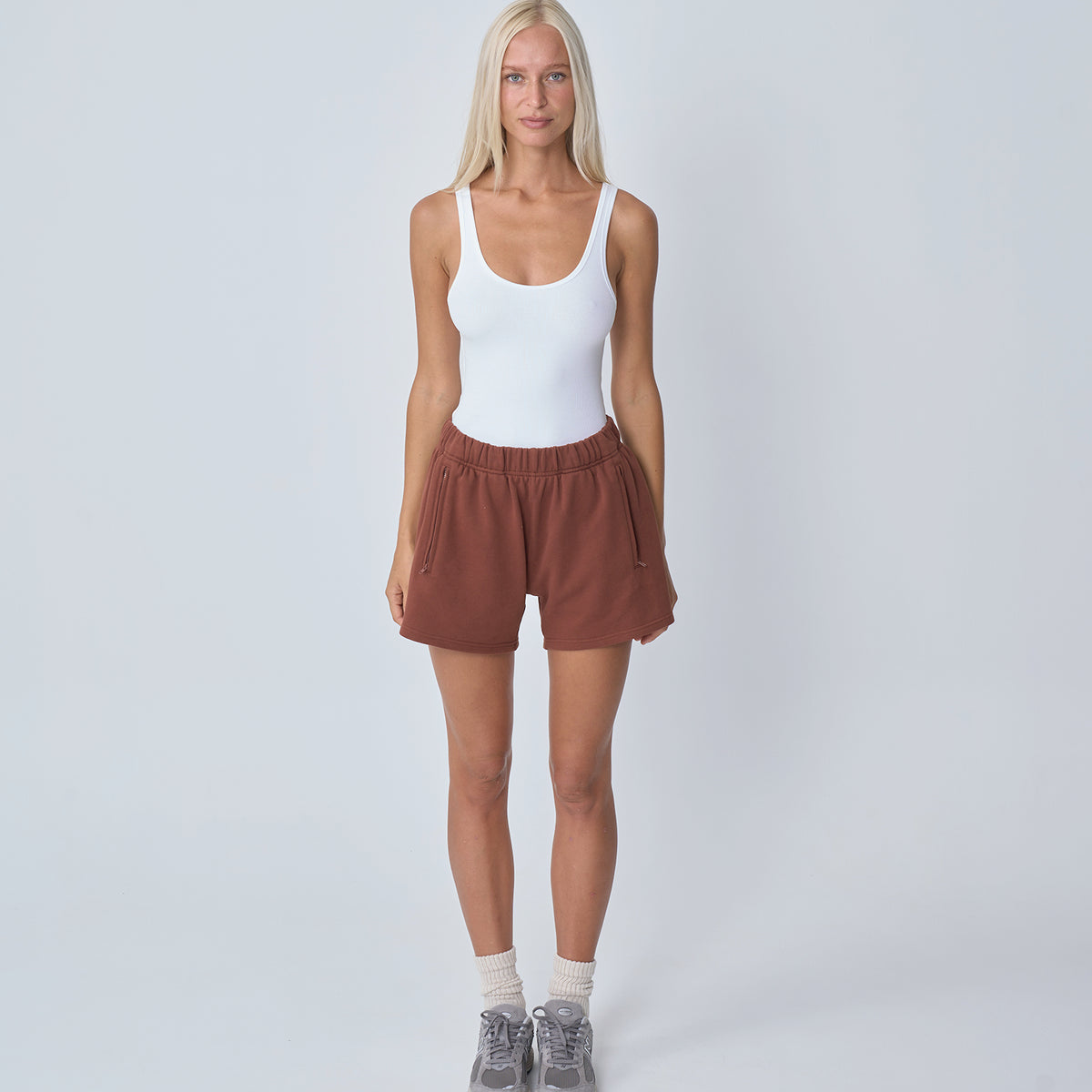 Basics Ribbed Singlet – Near the Sea