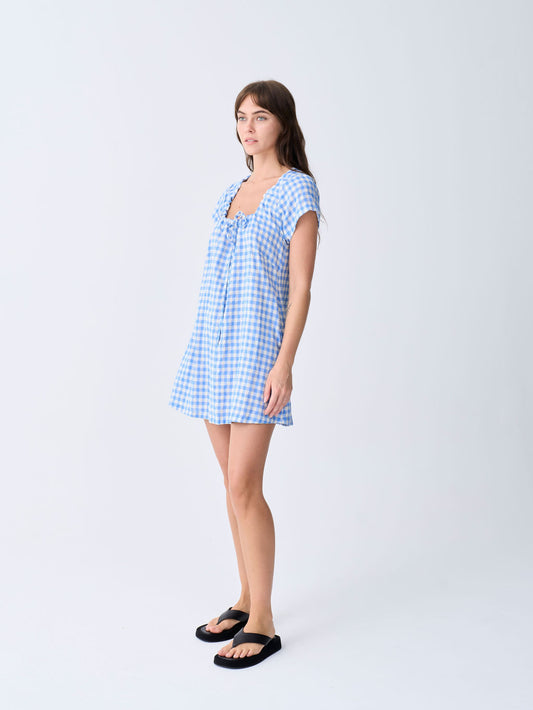 Cove Mini Dress - Gingham