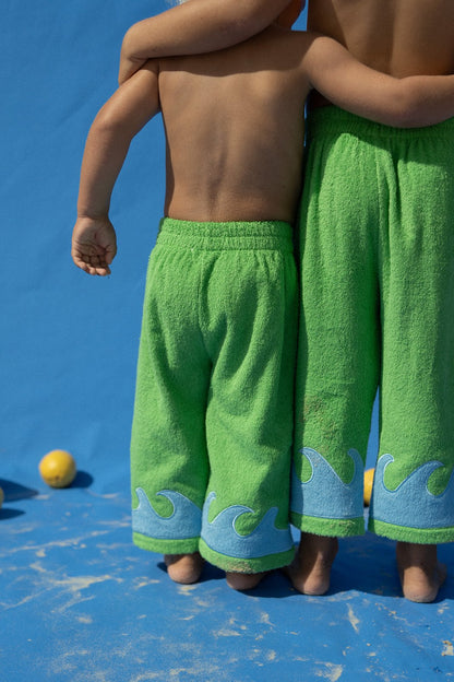 Spicy Dugong - Wave Pants - Green