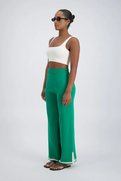 Jasmine Alexa - Deia Knit Pants - Green