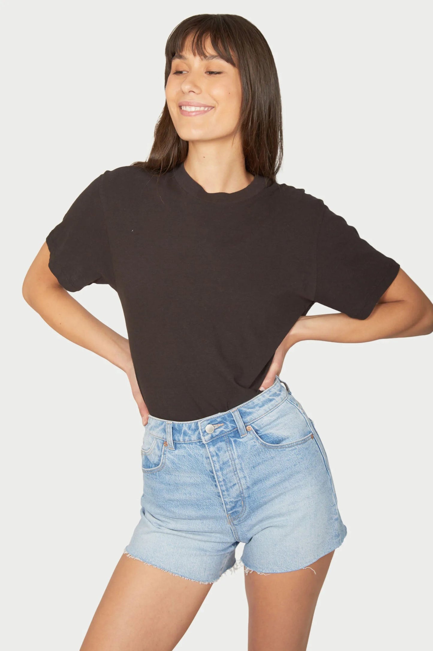 Tomboy Tee - Vintage Black