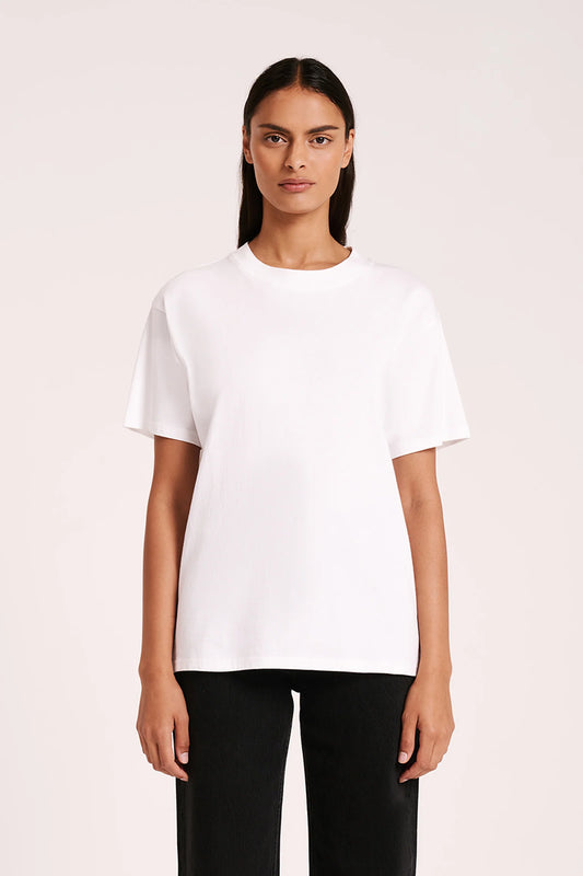 Organic Boyfriend Tee - White