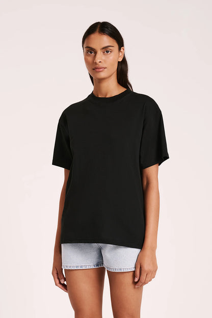 Organic Boyfriend Tee - Black