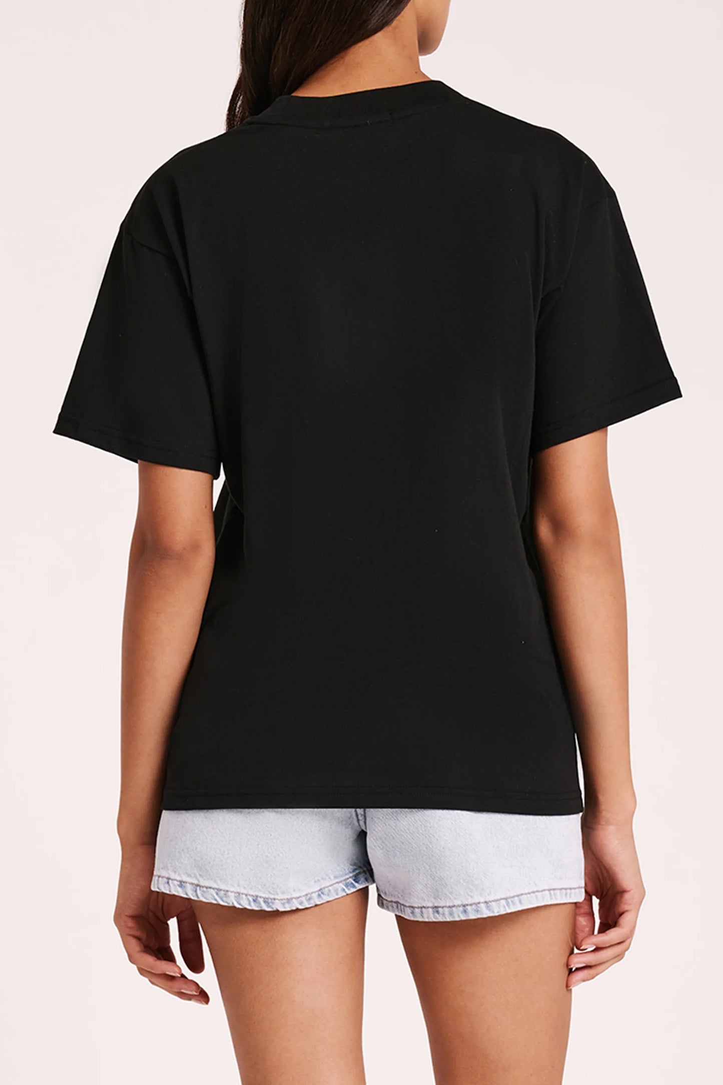 Organic Boyfriend Tee - Black