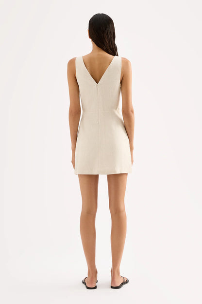 Blair Mini Dress - Natural