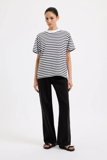 Organic Boyfriend Tee - Stripe