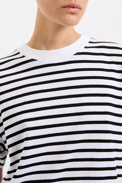 Organic Boyfriend Tee - Stripe