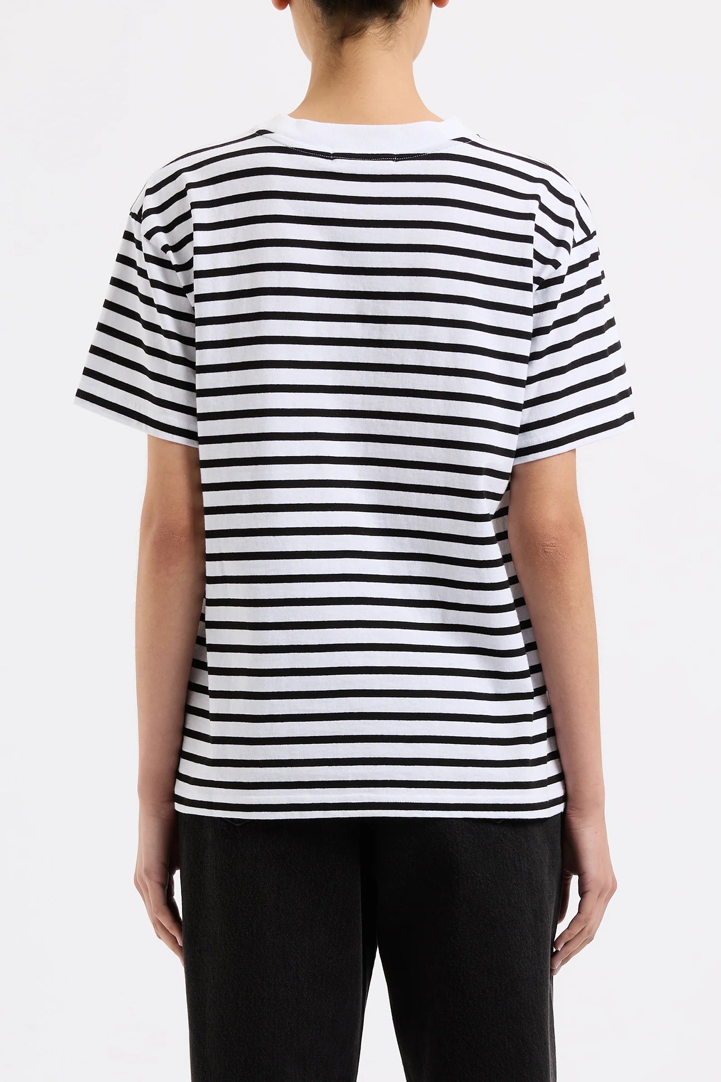 Organic Boyfriend Tee - Stripe