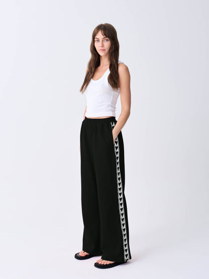 Racer Track Pant - Black