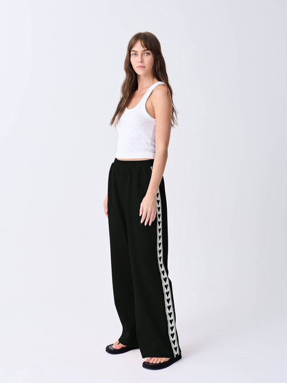 Racer Track Pant - Black