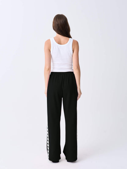 Racer Track Pant - Black
