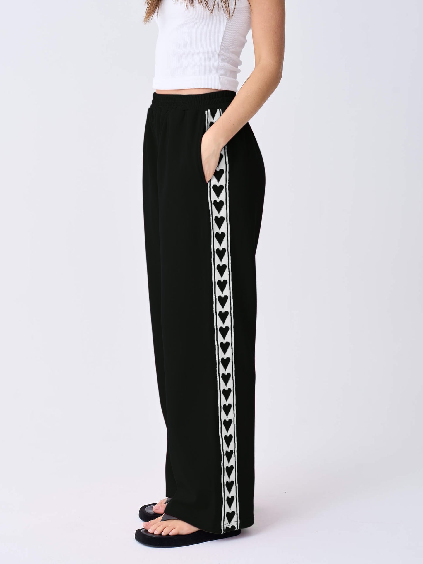 Racer Track Pant - Black