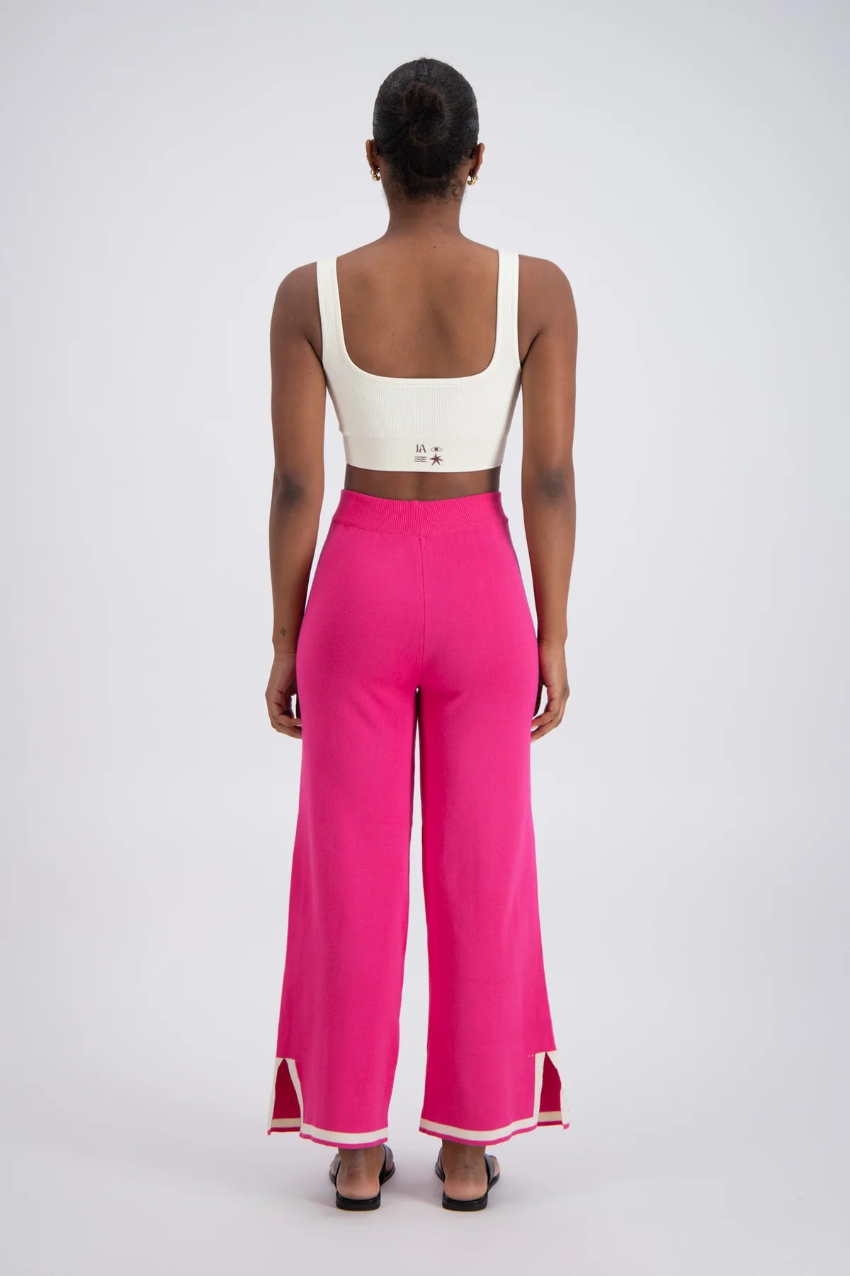 Jasmine Alexa - Deia Knit Pants - Pink